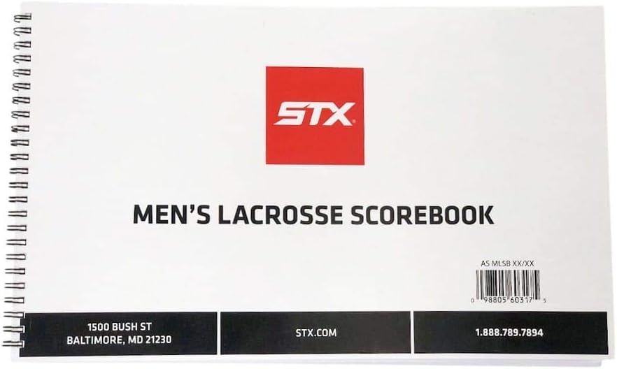 Men's Lacrosse Scorebook