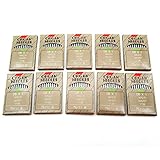 ckpsms Organ Needle -#Organ-DBX1 100PCS Japan Organ Sewing Machine Needles Compatible with/Replacement for JUKI Brand DDL-555,DDL-5530, DDL-5550 DDL-8700 DDL-8700-7 (Organ-DBX1 14/90)