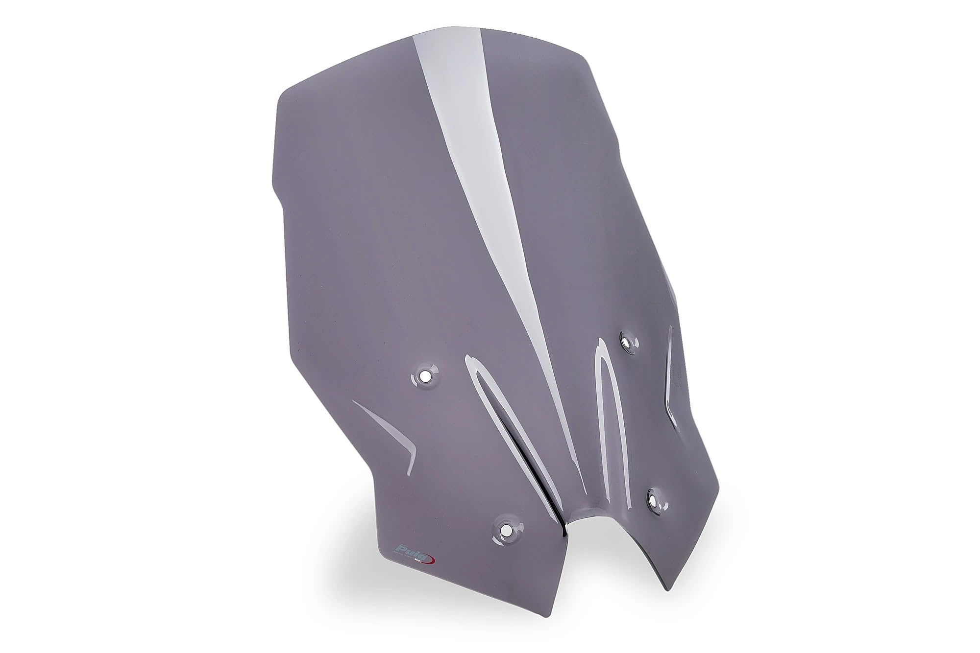 Puig 7617F Touring Plus Windscreen improved wind protection, Dark Smoke