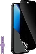 QULLOO Privacy TPU Flexible Hydrogel Compatible with Google Pixel 10a, Hydrogel Anti-Spy Anti-Fingerprint Screen Protector, [Not Glass] Anti-Scratch Film