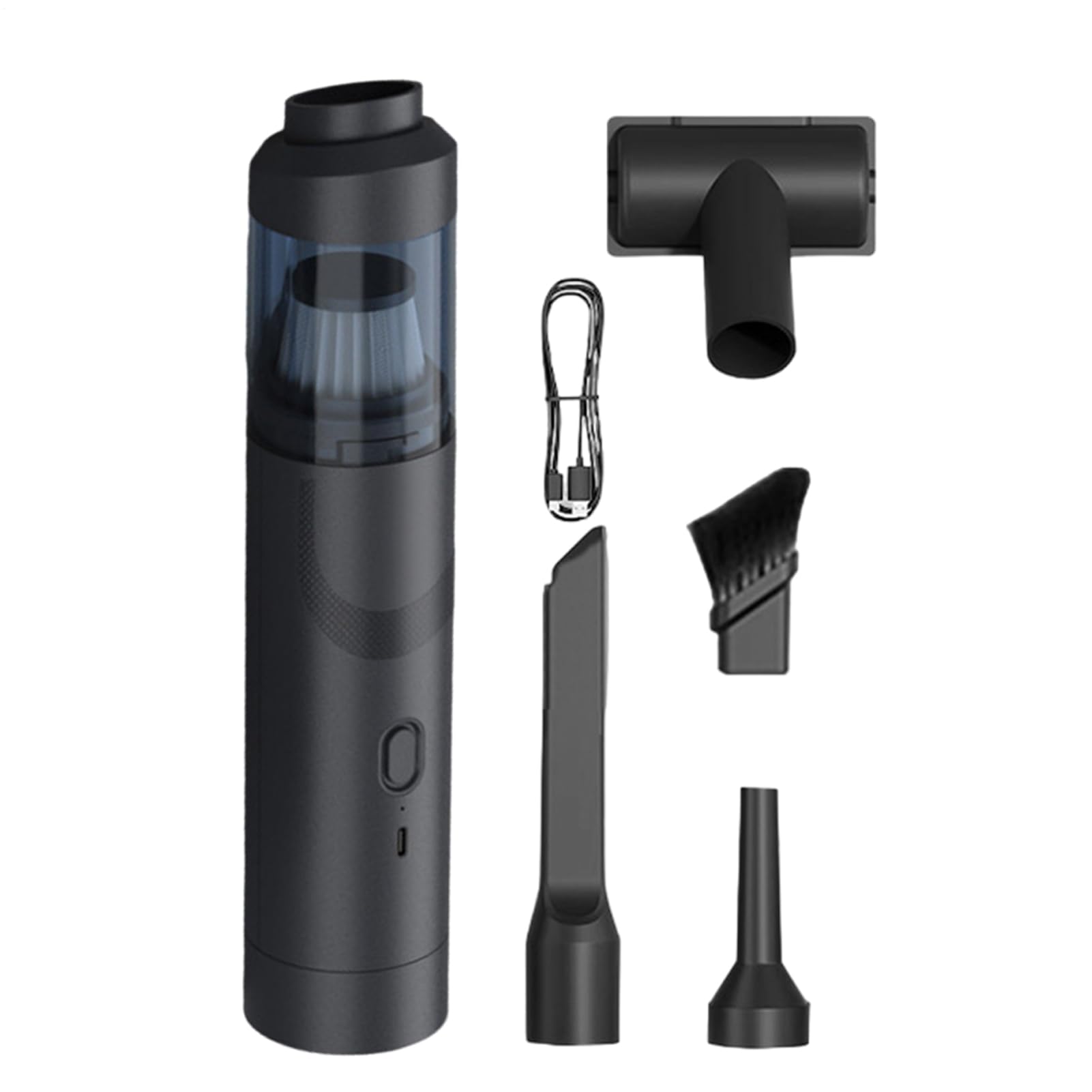 Aspiradora inalámbrica para Coche, Alta Potencia 19000 Pa, 200 W Recargable por USB, Ideal para Pelo de Mascotas en el Coche y el hogar