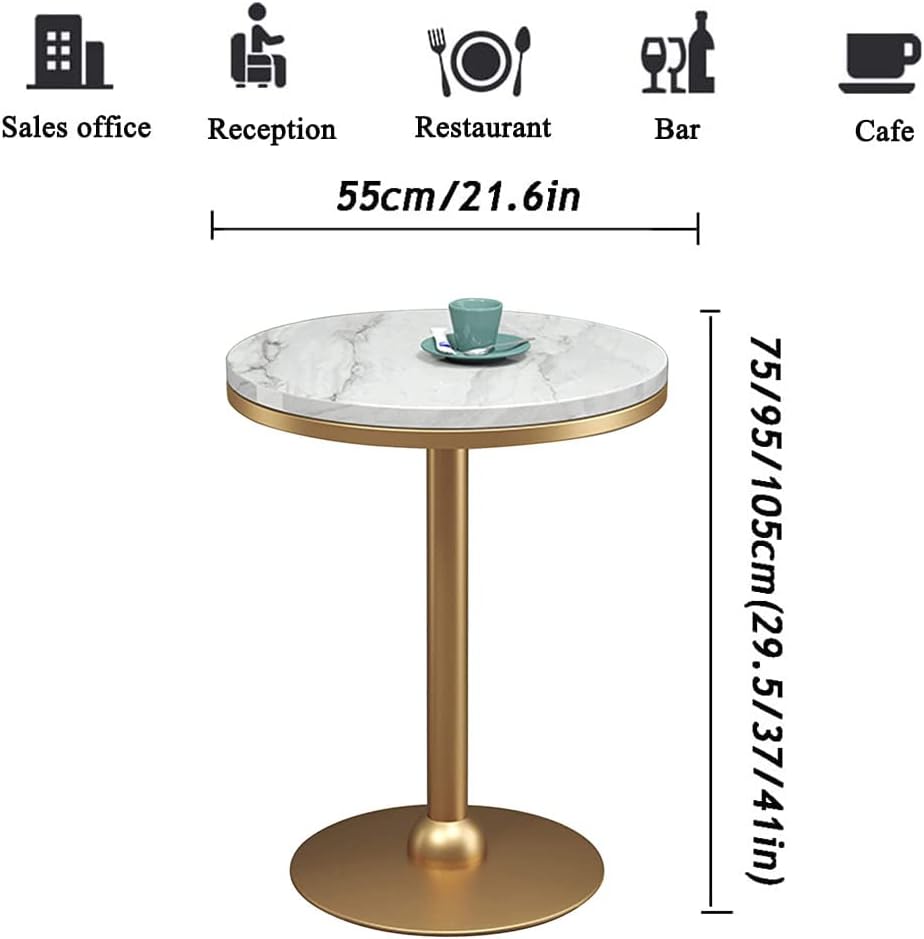 Muuto BASE HIGH TABLE / ムート ベース ハイテーブル（190 × 85 × H：95） - インテリア・家具通販【FLYMEe】 ラウンドバーテーブルハイテーブル、ゴールデンマーブルバー、メタルベース付きハイテーブル、ステンレススチール塗装メタルフレーム、リビン