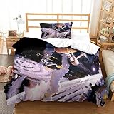 ZIORO 3D Star Trek Literie Taies d'oreiller Quilt Housse De Couette Single Queen King | 3D Photo Bedding, Single（135x200cm）