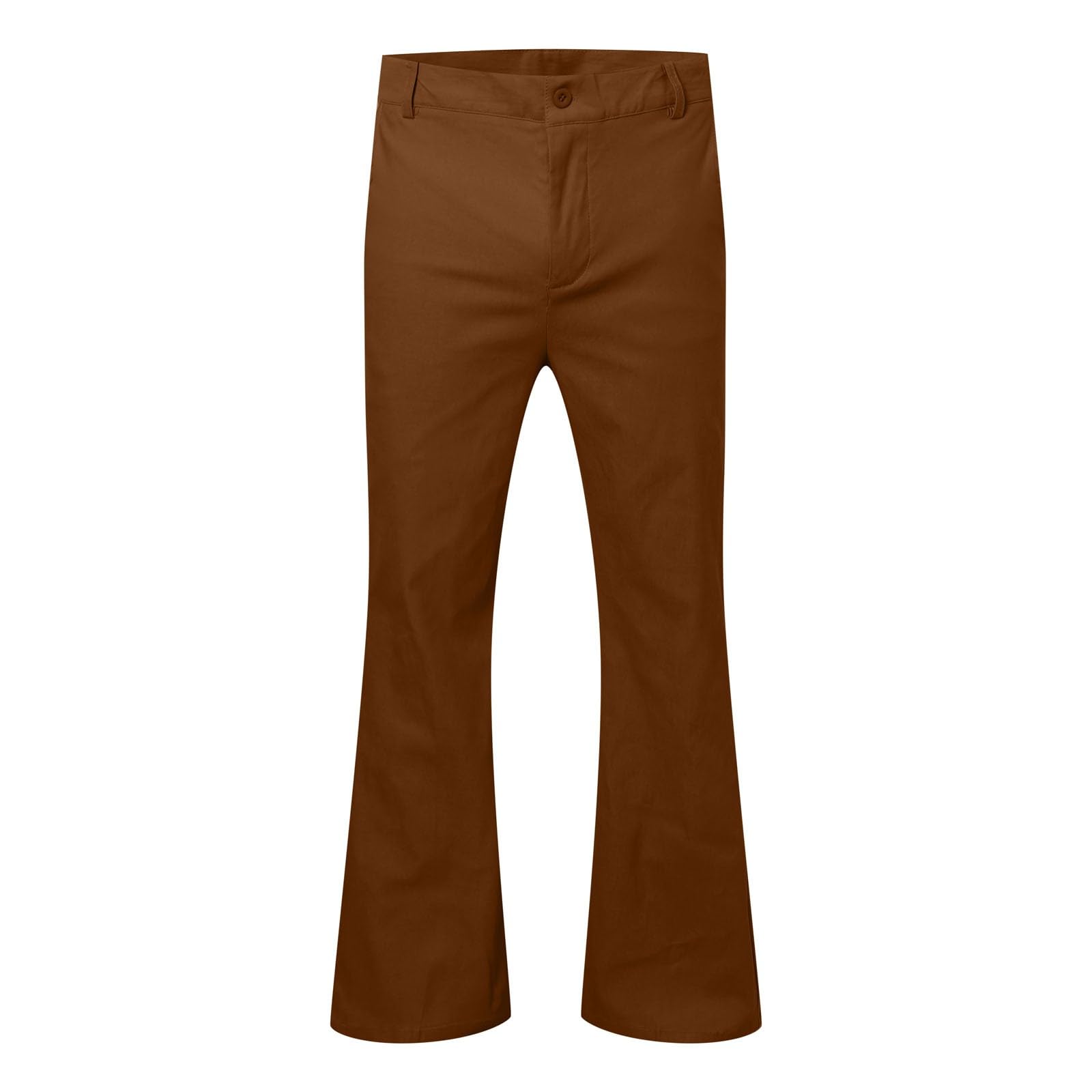Pantalones de traje para hombre acampanados de negocios, retro, pantalones de baile, clásicos, discoteca, ajustados, elegantes, monocromáticos
