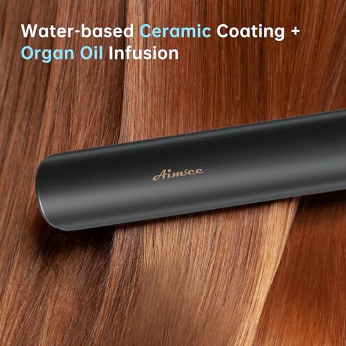 AIMSEE Travel Size 1 Inch Flat Iron for Short Hair の商品画像 2