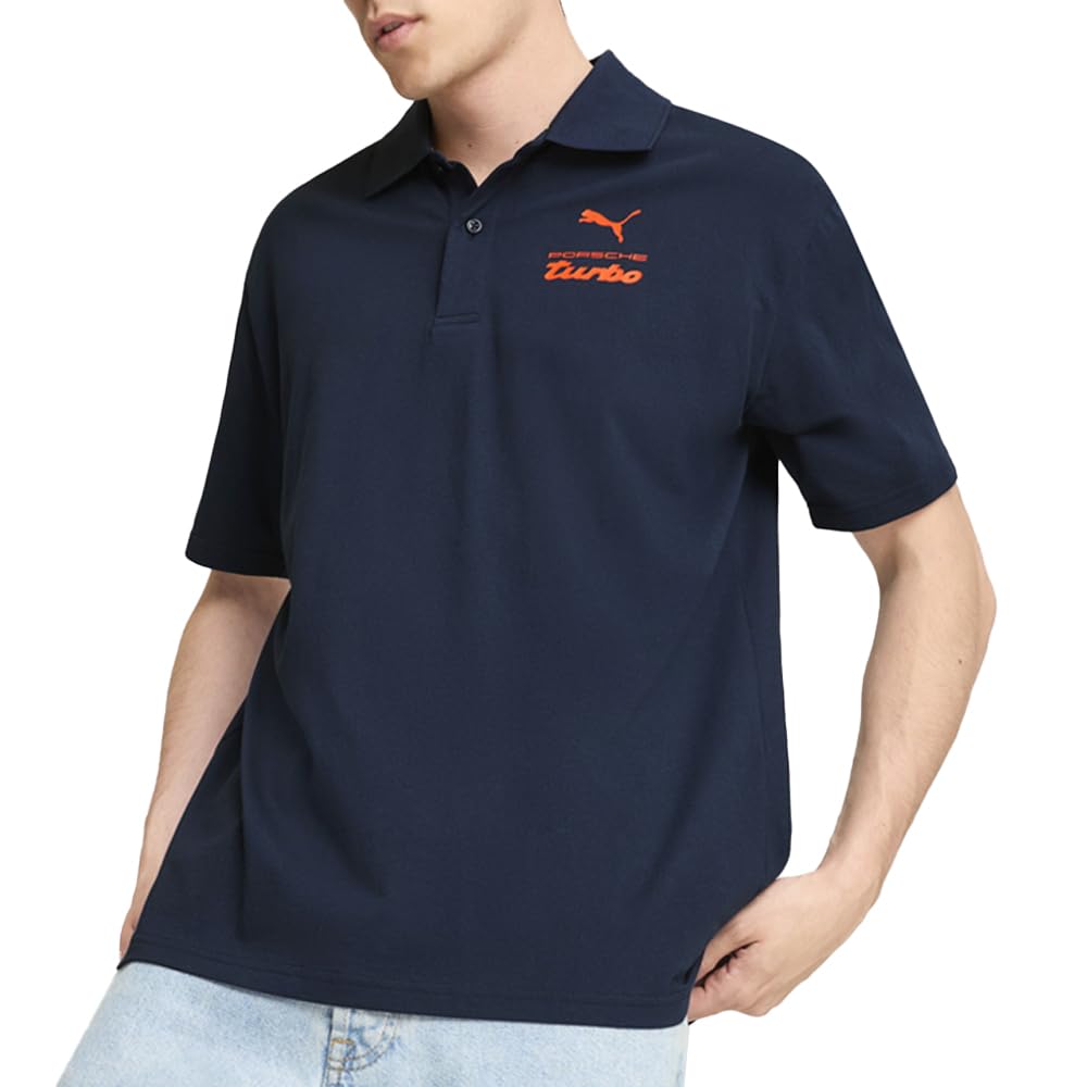 PUMA Mens Porsche Legacy Essentials Short Sleeve Shirt Casual Casual