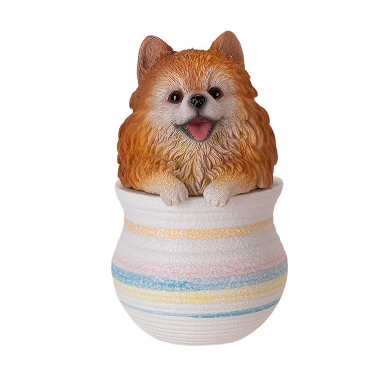 Figurine Poméranie cadeau idéal amoureux des chiens