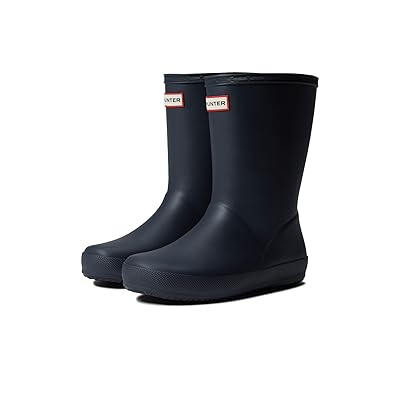 Hunter Kids First Classic Rain Boots (Toddler/Little Kid) Kids Shoes Navy