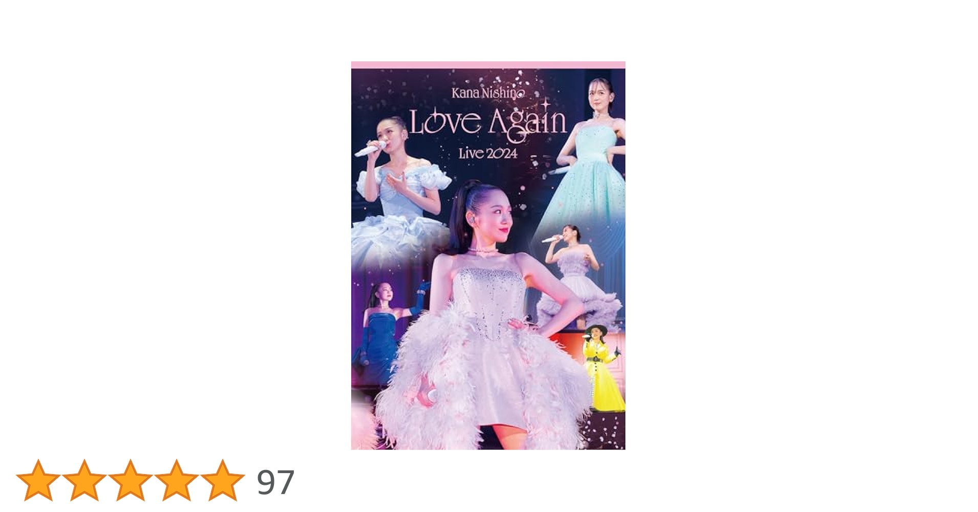 Kana Nishino Love Again Live 2024 完全生産限定 71f9MH3d7wL.jpg