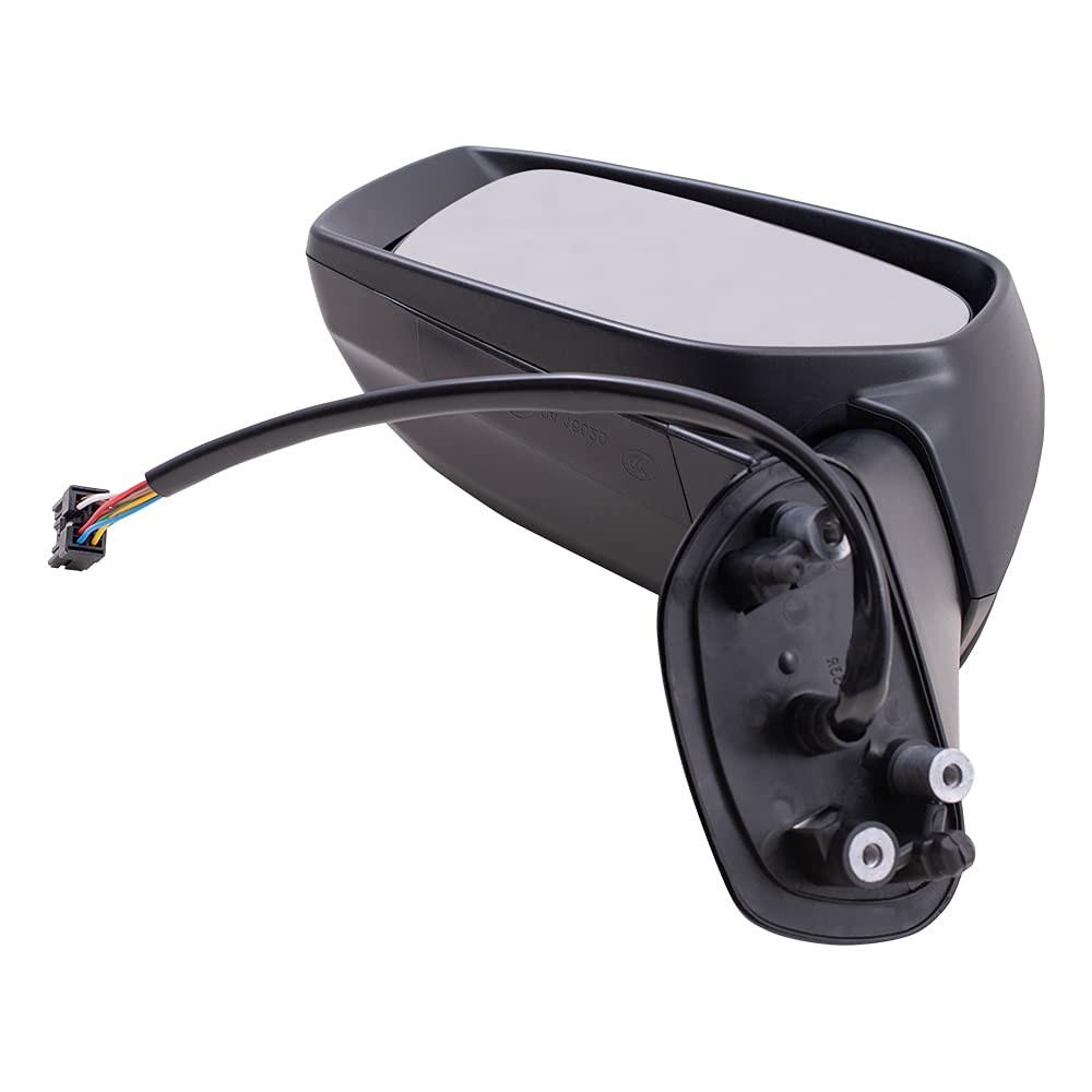 Brock Passenger Side Power Mirror Replacement For 2015-2017 Subaru Outback & Legacy - With Heat, Signal & Blind Spot (Paint-to-Match Black Cover) - View #5