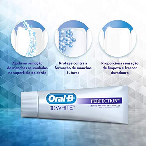 Creme Dental Oral-B 3D White Perfection, 102g