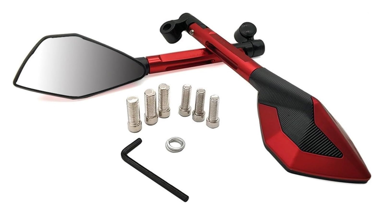 Espejos laterales moto para Hornet 250 y VTX1300 ideales para rutas de fin de semana 6
