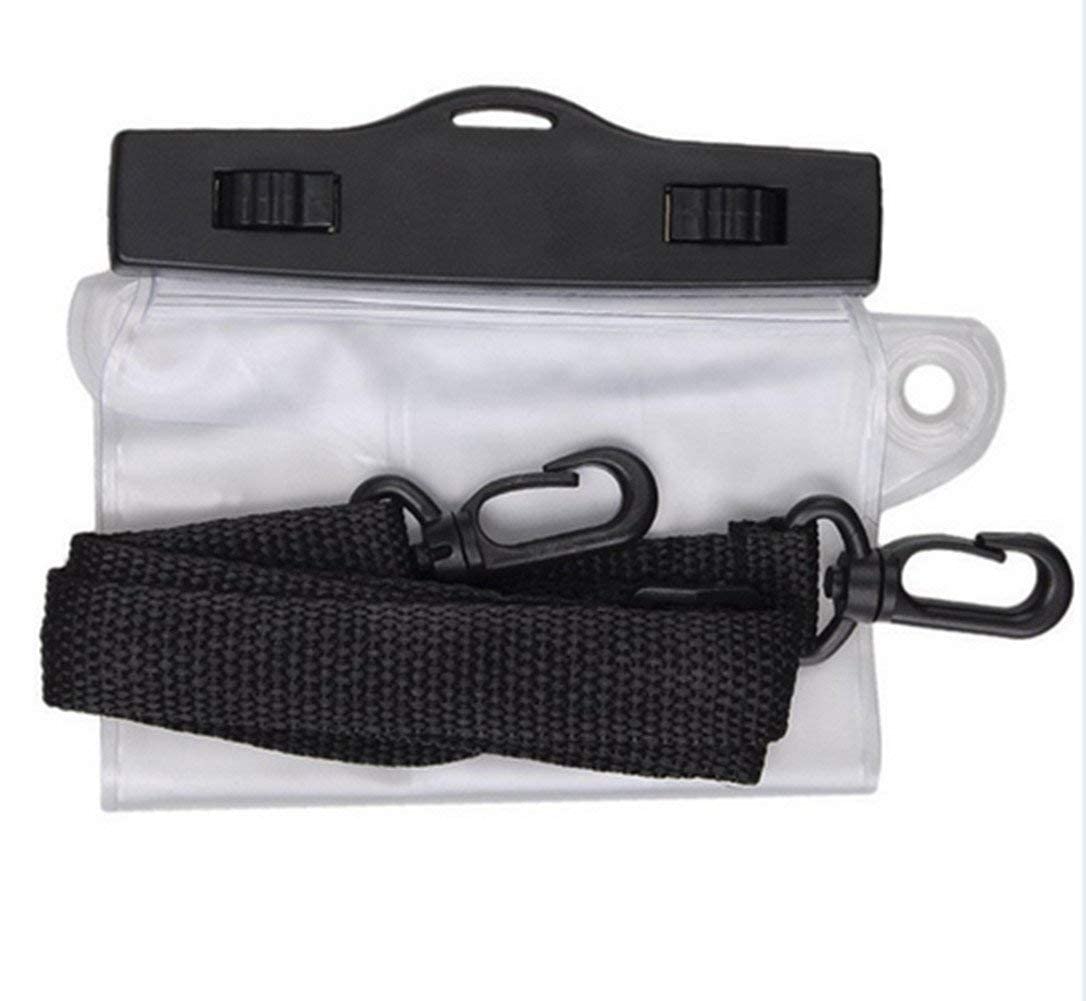 Lsgoodcare Lot de 5 étuis étanches et imperméables pour radio bidirectionnelle Motorola Kenwood Midland UV-3R UV-5R PX-888 - 12,7 x 35,8 cm - Blanc