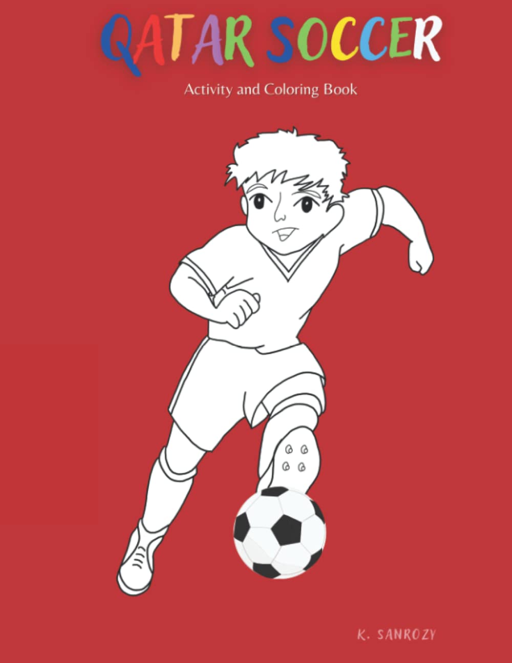 QATAR SOCCER: Activity and coloring book
