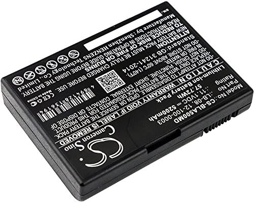 Cameron Sino New Replacement Battery Fit for Bolate A5, A6, A8, Q3, V6(5200mAh / 57.72Wh)