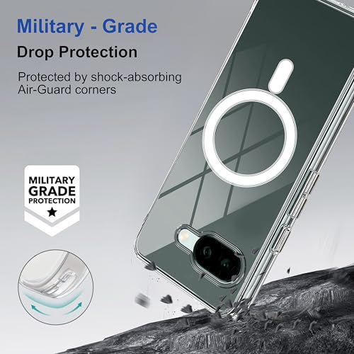 Image of Zapcase Back Case Cover for Google Pixel 9A | Compatible for Google Pixel 9A Back Cover | Scratch-Resistant | Clear