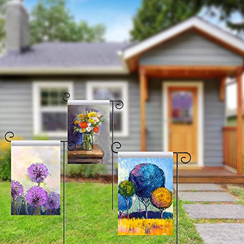 Drapeaux de jardin pour transfert de chaleur décoration extérieure vierge