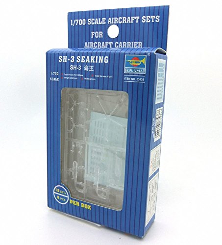 Trumpeter 1/700 SH3 Sea King Helicopter Set for USS Nimitz (12-Box)