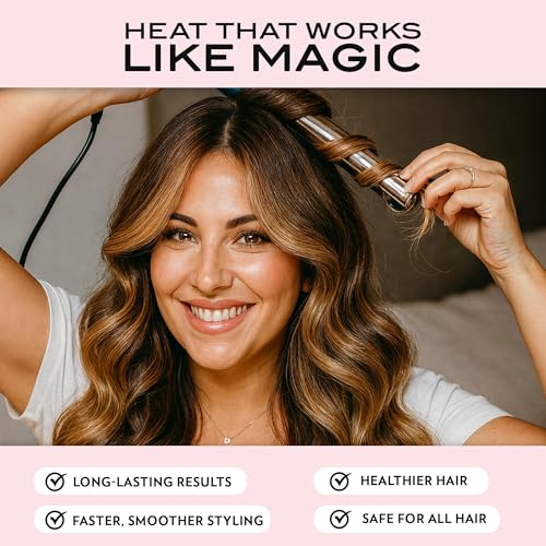 NuMe Magic Titanium Ion Curling Iron 1" Wand, view 4