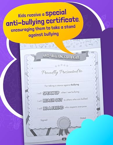 Image of English Handwriting Practice | Normal Font | English Writing Book 3 - Don't Bear the Bully Story Writing for Kids | Build Social Awareness Skills [Paperback] Woodsnipe Publishing House