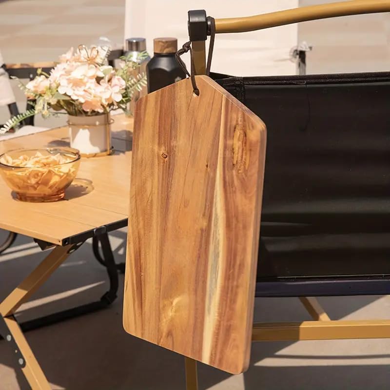 DREWIT STAR Wood Pizza Cheese Home Creative Cutting Board Kitchen Chopping Board Solid Wood Cake Plate (Rectangle Cheese Board) 4