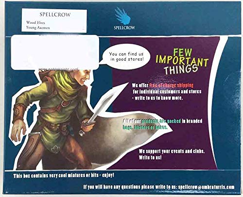 Spellcrow Miniatures Wood Elves - Young Axemen