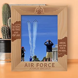 The Engine is The Heart of an Airplane But The Pilot is Its Soul Personalized Wooden Frame 8