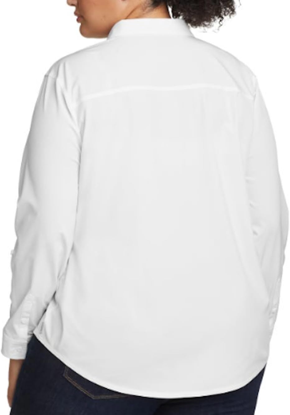Eddie Bauer Women's Departure Stretch Moisture Wicking Long Sleeve Shirt with UPF 50 - Image 3