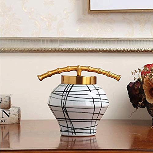 Zlbyb Ceramic Sculpture -New French Country Garden Cottage Bird Figurine Decorative Ceramic Animal White Bird (Color : Style One, Size : 27Cm) #TOP3