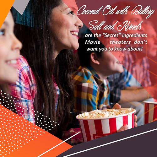 Perfectware Movie Night Popcorn Set (Popcorn Kernels, Salt, Oil and Shaker) - Thumbnail 7
