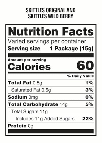 Skittles Wild Berry Flavor Candy Coated Fruit Chew Fun Size 5 Lbs Individually Wrapped Bulk Party Assortment 125+ Bite Size Mini Packs In Resealable Bag (80 Oz) #TOP3