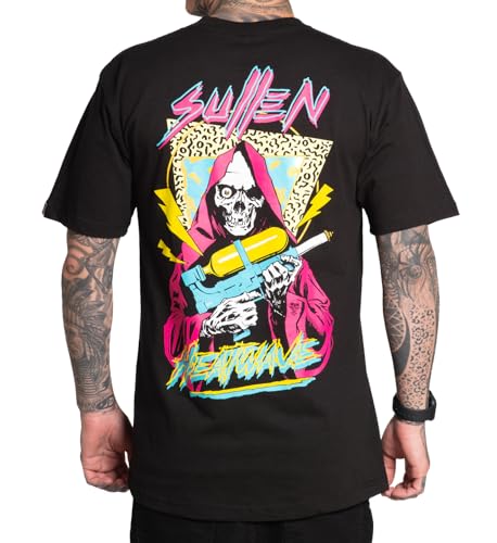 Sullen Men's Heatwave Death of Summer Series Capsule Tattoo Lifestyle Graphic Standard Short Sleeve Tee