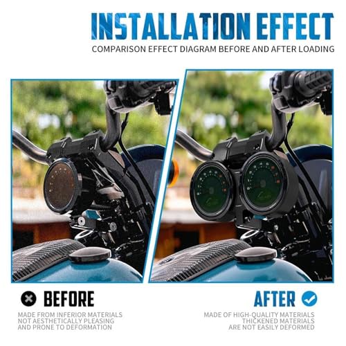 Support d'instrument réglable moto pour éliminer les reflets FXLRS - 8