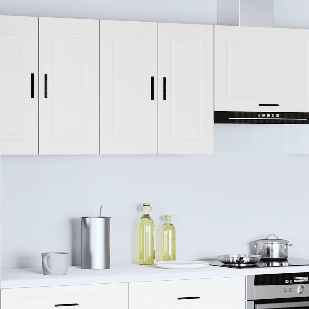 vidaXL Armario de Pared para Cocina Porto Madera de ingeniería Blanca