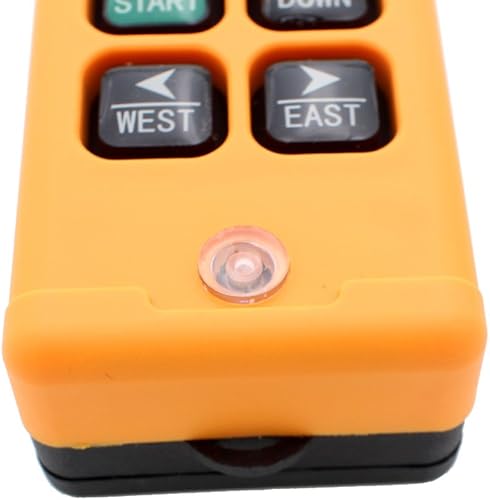 Miniatura 4 de Interruptor de botón inalámbrico de control remoto industrial de 6 teclas (AC110V)