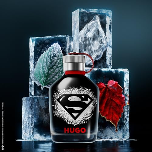 Hugo Boss SUPERMAN x HUGO Eau de Parfum – Fougère Men’s Cologne– With Notes of Aldehyde Accord, Spearmint Oil & Patchouli Oil – Long Lasting Fragrance