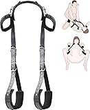 Bed Bondage Restraints Wrist Thigh Leg Cuffs Sex Toys for Women Adjustable Sexy Straps Restraints Bondaged BDSM Kit Sex Bondaged Arm and Leg Tied Up Chain with Handcuff Sweater Yoga OT27