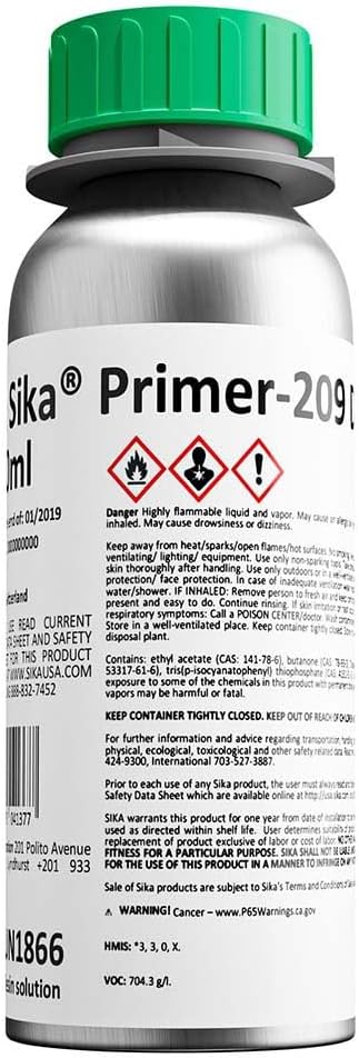 Primer-209 D Black 250ml Bottle