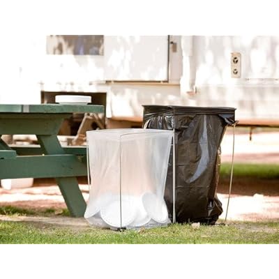 Buy Bag Buddy Bag Holder Versatile Metal Support Stand For 39 45 Gallon Plastic And Paper Bags Use For Leaves Yard Work Laundry Trash And More 30h Online In Indonesia B001vgw24e