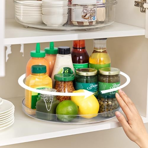 BillyBath Organizador de platos giratorios 360° Lazy Susan, estan...