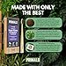 PRIMALS Horse Bristle & Bamboo Toothbrush (4-Pack) - Luxurious & Soft Horse Bristles - Fully Biodegradable - Plastic & Nylon Free - Quick Dry Design