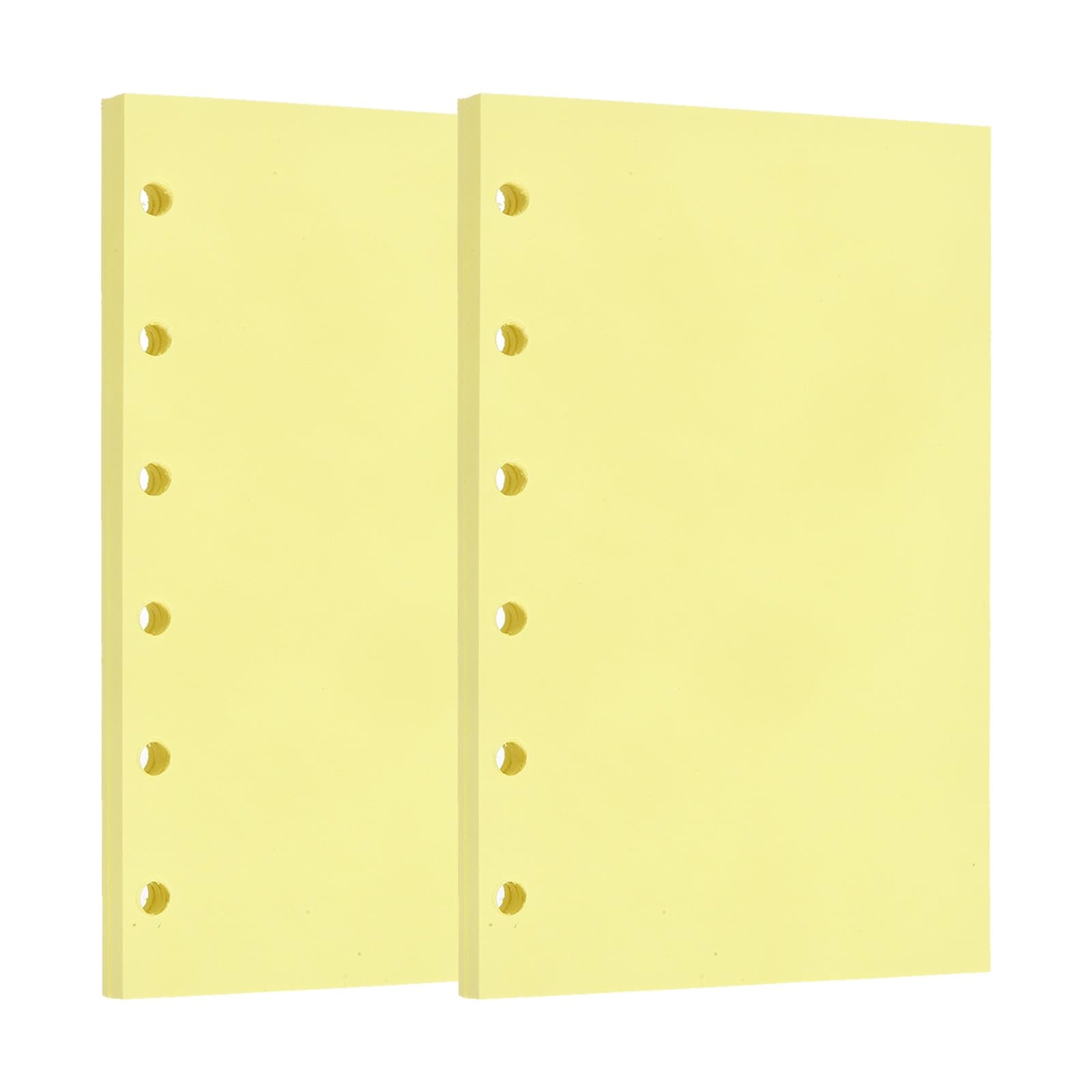 PATIKIL A7 Blank Refill Paper,120 Sheets/240 Pages Loose Leaf Papers 6 Hole — image 1