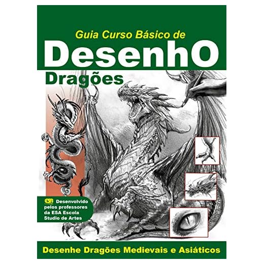 Guia Curso básico de desenho dragões