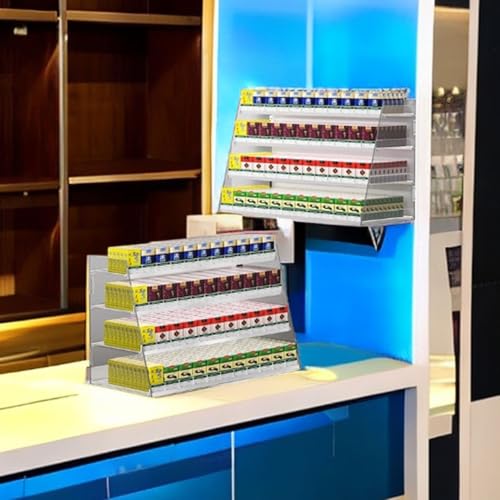 Générique Présentoir Automatique Transparent pour Cigarettes, boîte d'allumettes Murale ou de comptoir, pour magasins de proximité, vitrine pour...