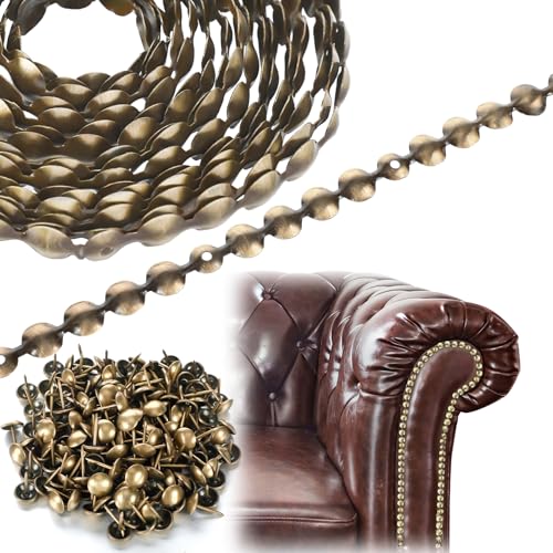Bande de clous décorative en laiton plaqué antique Marsui pour finitions haut de gamme