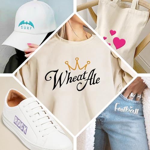 Image of Turquoise Puff Vinyl Heat Transfer - 12 inch x 5ft 3D Puff HTV Vinyl, Puffy Iron-On for Fabrics, Perfect for T-Shirts, Bags, Pillows, Compatible with Cricut & Cameo