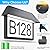 deerdance Solar Address Sign, House Numbers Sign for Outside 3 Color Temperature, High Brightness Address Numbers 300LM, Wall Mounted Address Plaque for Home Yard Street