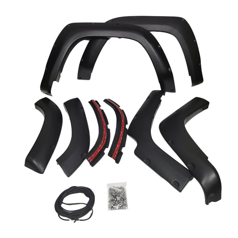 Élargisseurs d'ailes de Voiture pour Toyota 4Runner, Garde-Boue de Protecteur de Sourcil de Roue pour VéHicule Tout-Terrain, Auto Accessoires