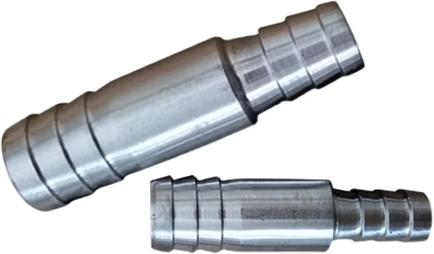 304 Stainless Steel Reducing Barb Coupler ODxL SS304 Straight Connector 6/8/10/12/15/20/25/32mm Extension Water Hose Fitting(12-20mm x 65mm)