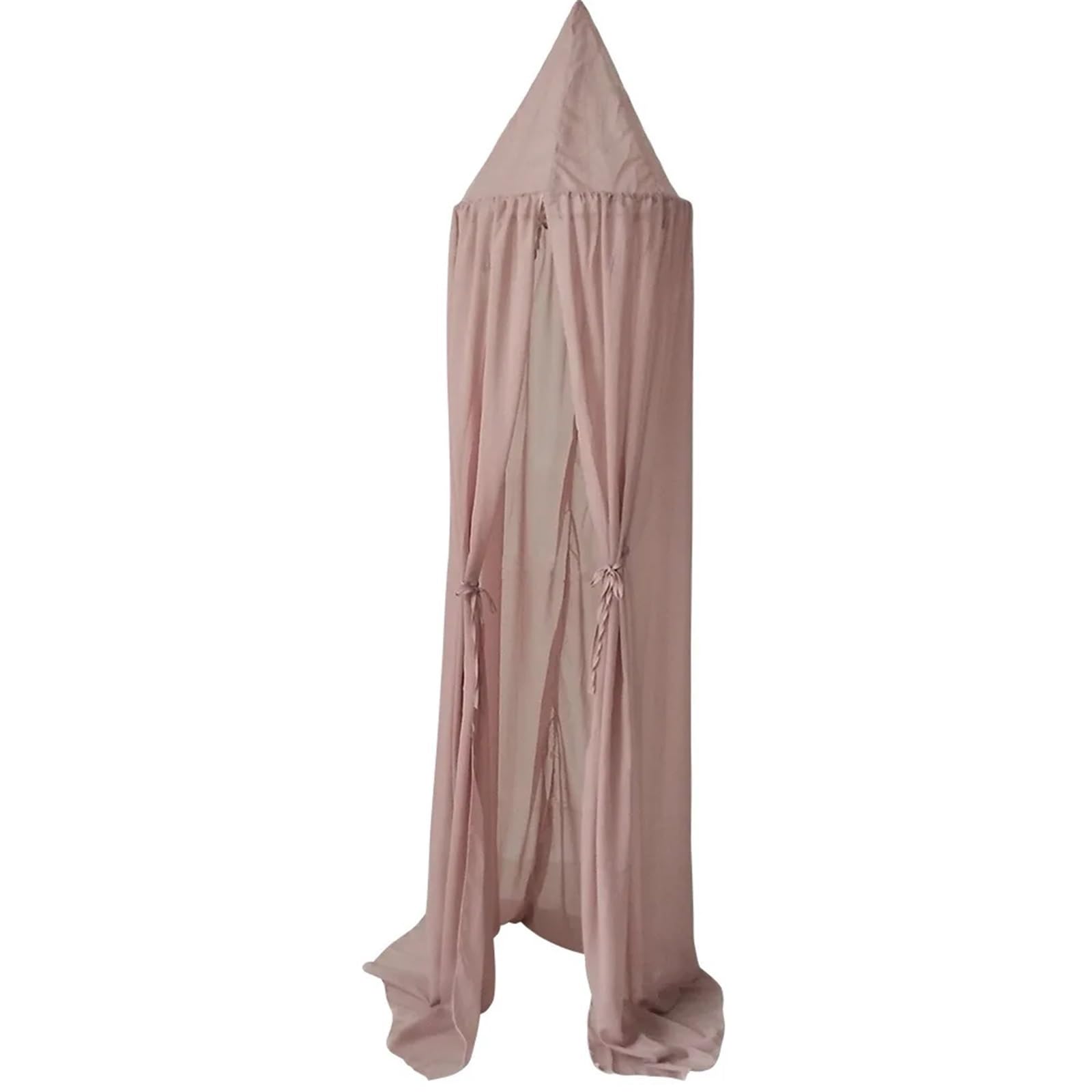 CGUOHU 50 * 240cm Mosquito Net Chiffon Kids Princess Bed Canopy Bedcover Curtain Bedding Dome Ceiling Tent For Bed(Light Purple)